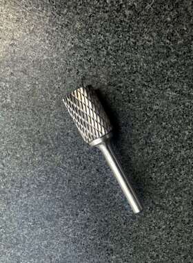 合金旋转锉圆柱型余姚产A1625M06钨钢打磨头单双刃16毫米碳化钨