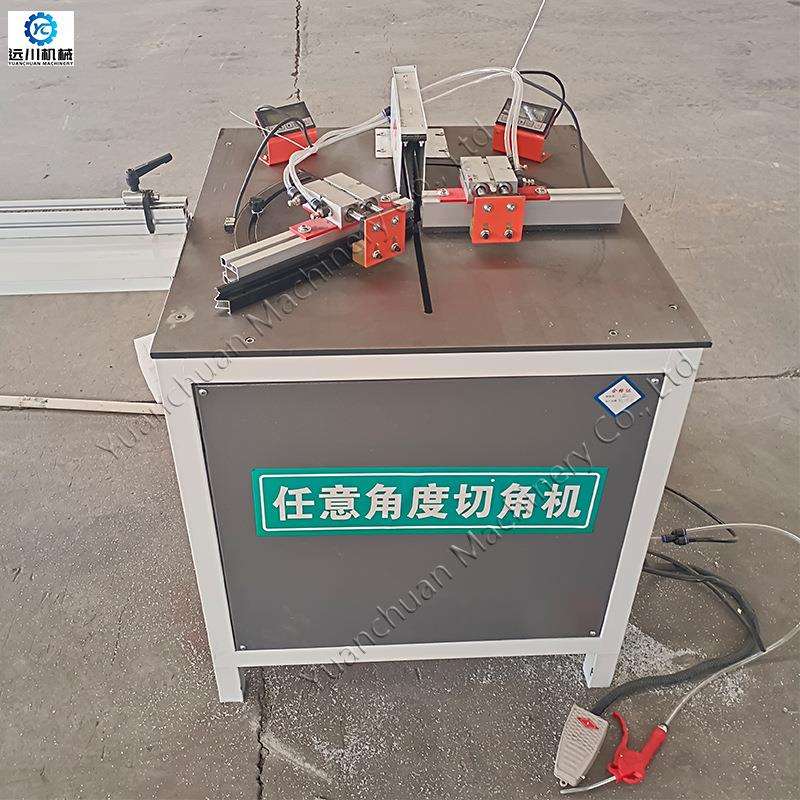 任意角度切割锯 铝型材木工木材切割锯 双数显木工切割机
