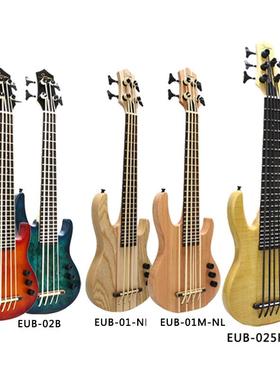 厂家 30寸电尤克贝斯baritone 连体贝司ukulele bass跨境乐器