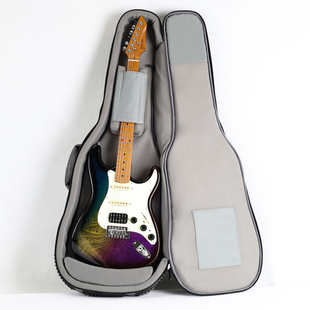 加厚加绒双肩电吉他琴包防水防潮轻便39寸电吉他袋防撞抗压可托运