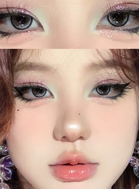 木星回环美瞳半年抛混血纯欲狗狗眼隐形眼镜正品官网旗舰店5ST