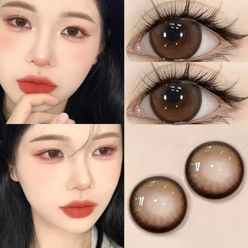 野生甜心美瞳大小直径14.5自然款日抛一次性10片装隐形眼镜6tb