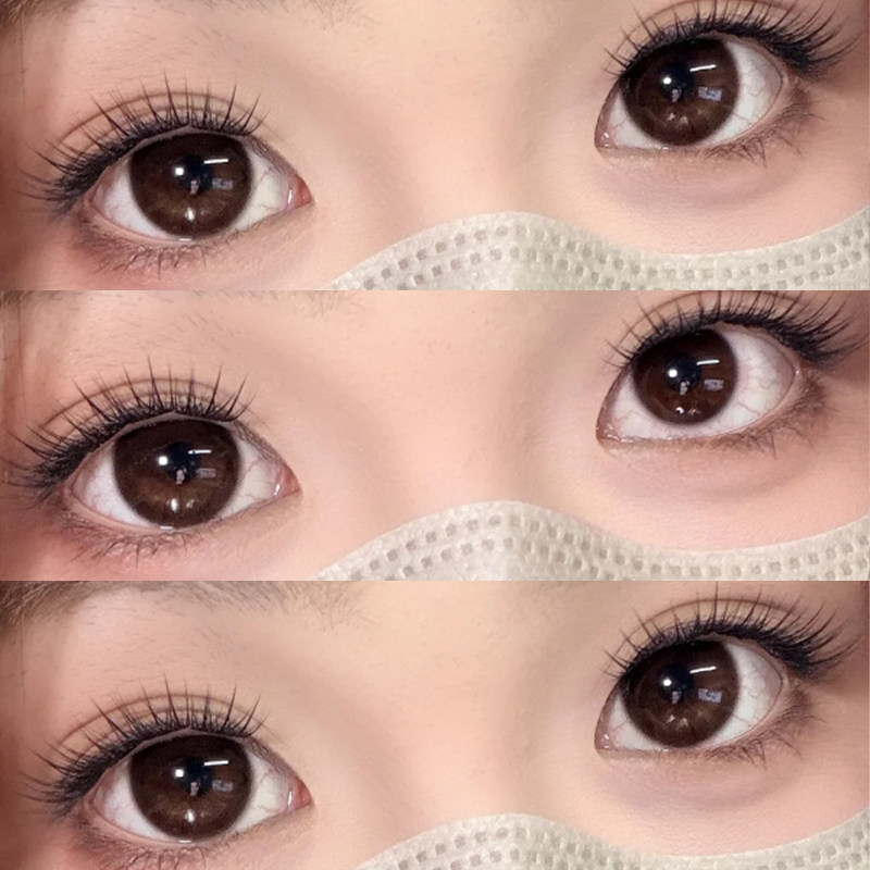 万事游戏美瞳日抛10片大小直径棕色细锁边玻璃珠彩色隐形眼镜6tb,隐形眼镜/护理液,彩色隐形眼镜,淘宝优惠券,粉丝福利购,淘宝优惠卷