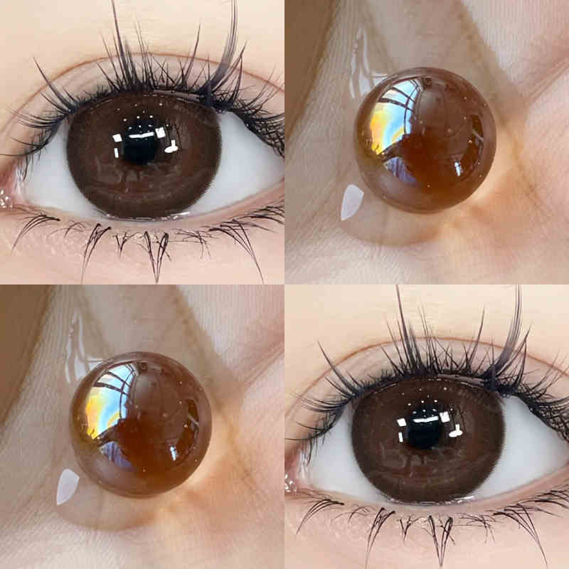 jellydoll美瞳可可球魔镜灰日抛10片装官方旗舰店隐形眼镜JST