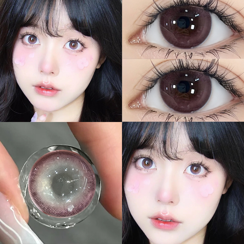 【新手友好】chill紫流浪芋头美瞳日抛2片试用装大小直径隐形3ST