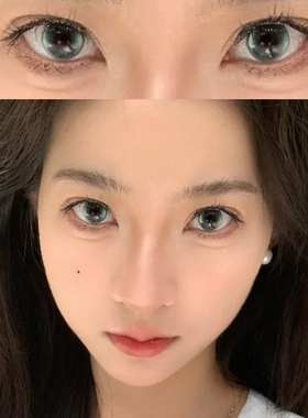 moucee美瞳日抛巡回演出高颜值2025年正流行隐形眼镜一次性抛fst