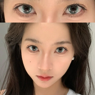 moucee美瞳日抛巡回演出高颜值2025年正流行隐形眼镜一次性抛9st