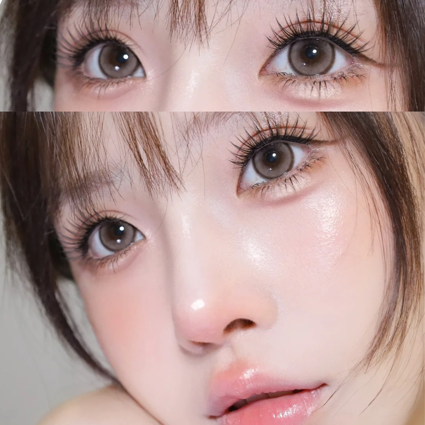 orela微醺时刻美瞳半年抛混血大直径棕色纯欲隐形眼镜同款年抛8tb