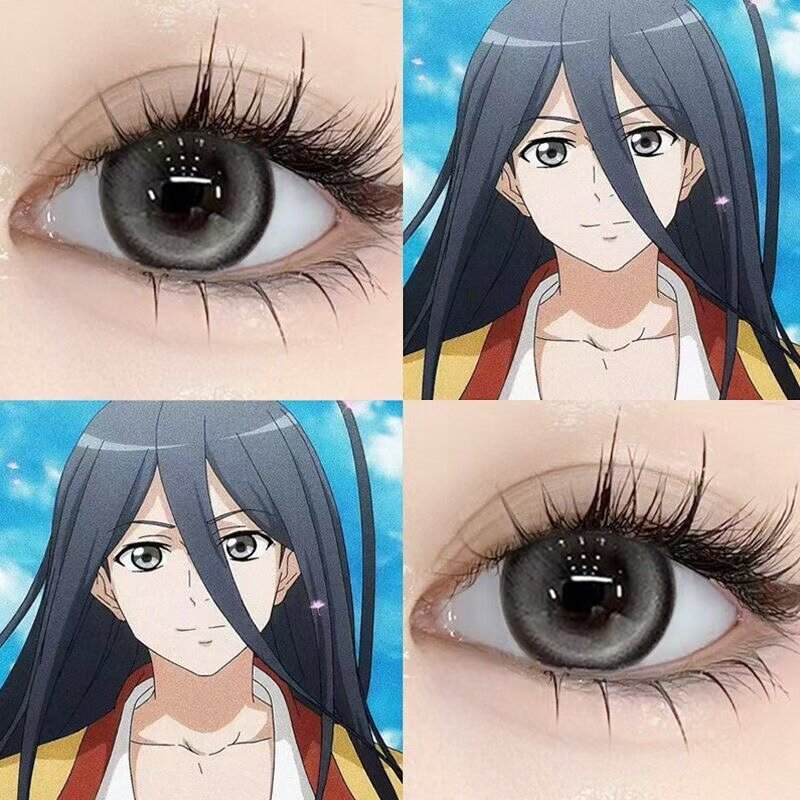 送护理液】东方月初cosplay美瞳扩瞳舒适隐形眼镜方便度数精准8ST图片