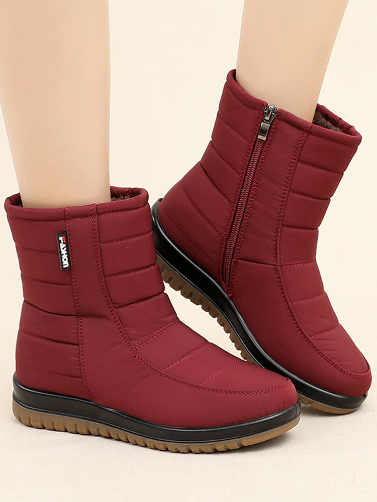 可米诗短靴冬季雪地靴