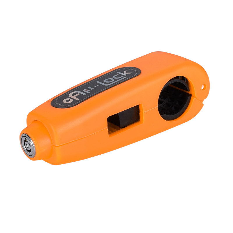 电动车车把锁刹车摩托车手把防盗锁电瓶自行车车把锁把牛角锁改装