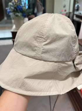 渔夫帽尼龙两带防晒帽防UV帽子