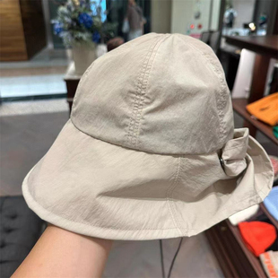 日本小众 CA4LA 容祖儿同款渔夫帽尼龙两带防晒帽防UV帽子