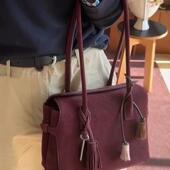 时尚 THREE新品 网红同款 百搭方形翻毛皮休闲设计手提单肩包包女