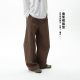 宽松廓形弯刀长裤 roaringwild 男款 新款 arch咆哮野兽棕色休闲裤