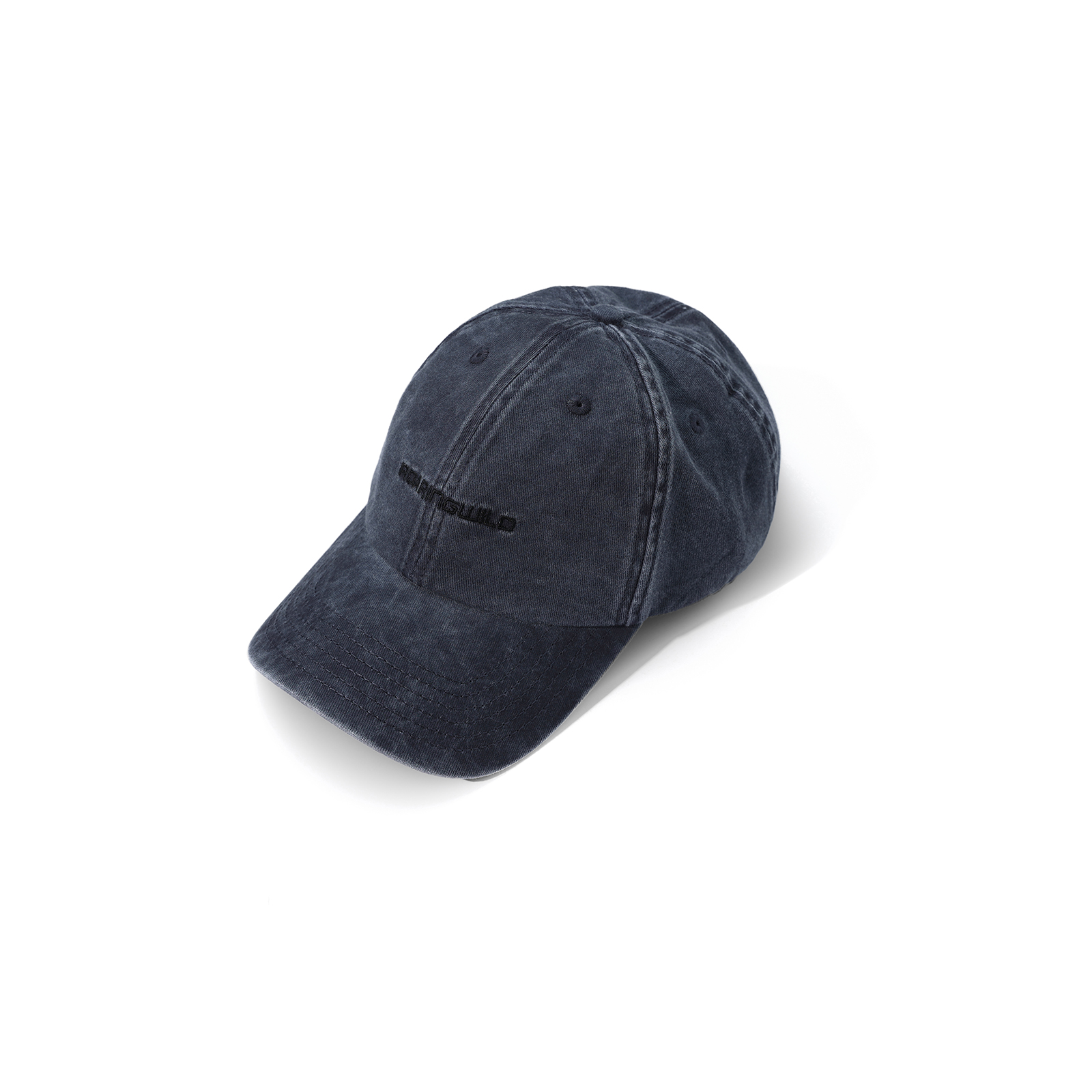 咆哮野兽主线水洗徽标刺绣弯檐帽