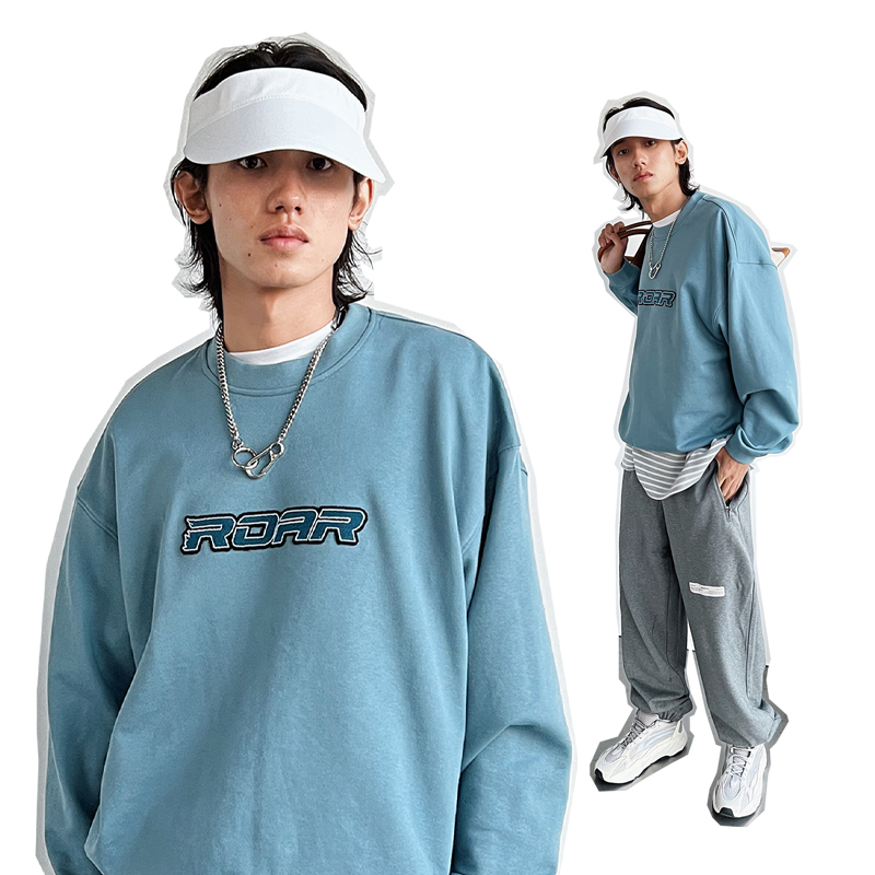 Roaringwild雾霾蓝卫衣