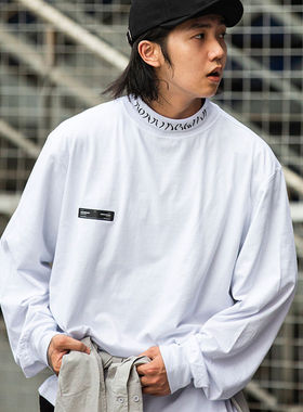 Roaringwild/咆哮野兽EMBROIDERY 刺绣半高领轻薄卫衣