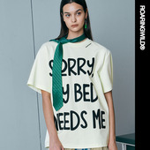 主线 T恤 BED ROARINGWILD NEEDS ME印花短袖 热销中