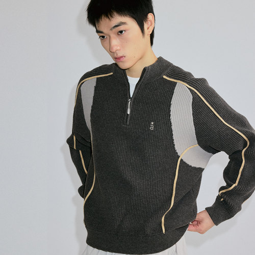 咆哮野兽美式针织卫衣