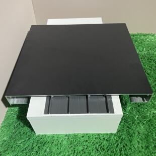 定制别墅女儿墙压顶自建房院墙防水一体铝合金带滴水线盖板门套线