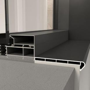 定制窗套包边窗框铝合金门窗套一体成型窗框自装极窄窗套窗台板