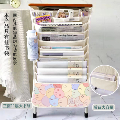 Clannad团子大家族古河渚朋也杏课桌收纳袋初中高中生书本挂书袋