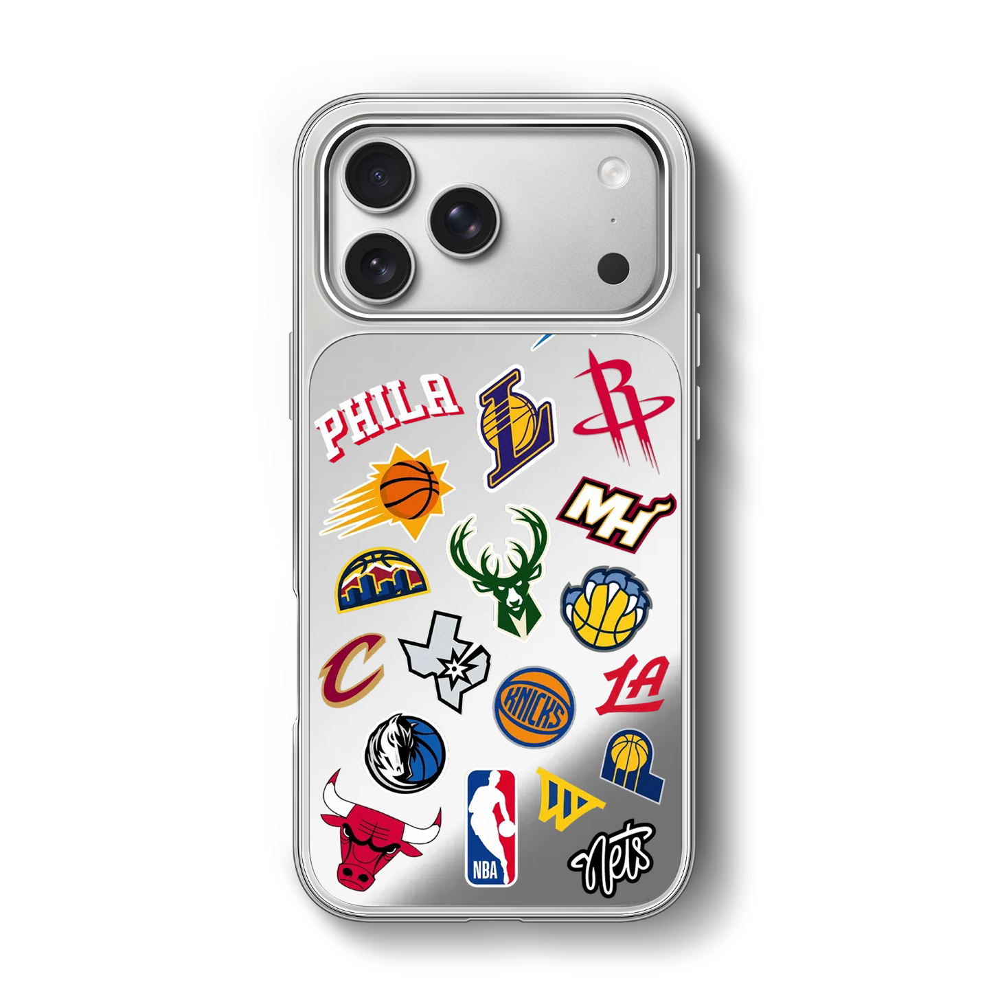 NBA球队标志手机壳磁吸Magsfae适用iPhone17promax苹果16/15PM/14plus/13/12防摔硬壳