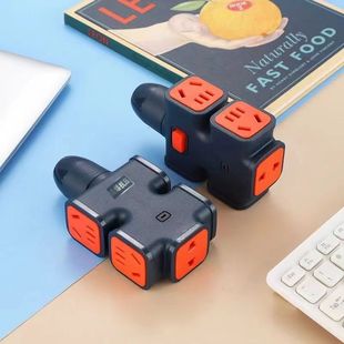 大功率6000瓦无线地拖插座防摔工程地拖接线板防压防磨多功能插排