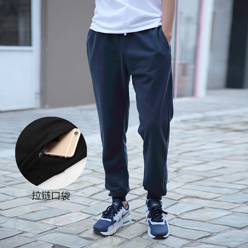 运动裤男夏季纯棉男士长裤宽松休闲裤跑步健身裤束脚裤子男薄款裤,男装,休闲裤,淘宝优惠券,粉丝福利购,淘宝优惠卷