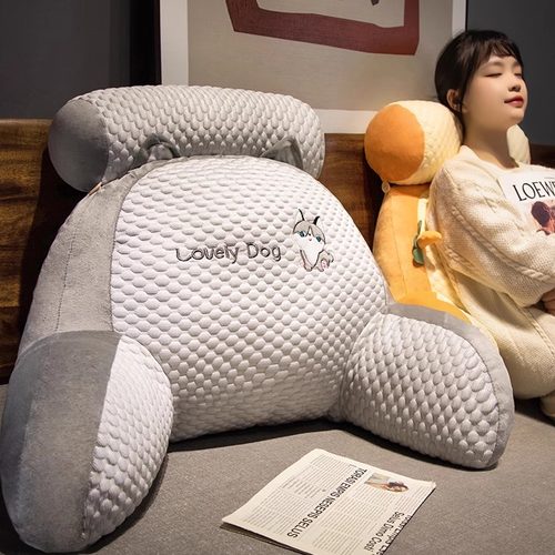 初絮凉感冰豆豆床头腰靠