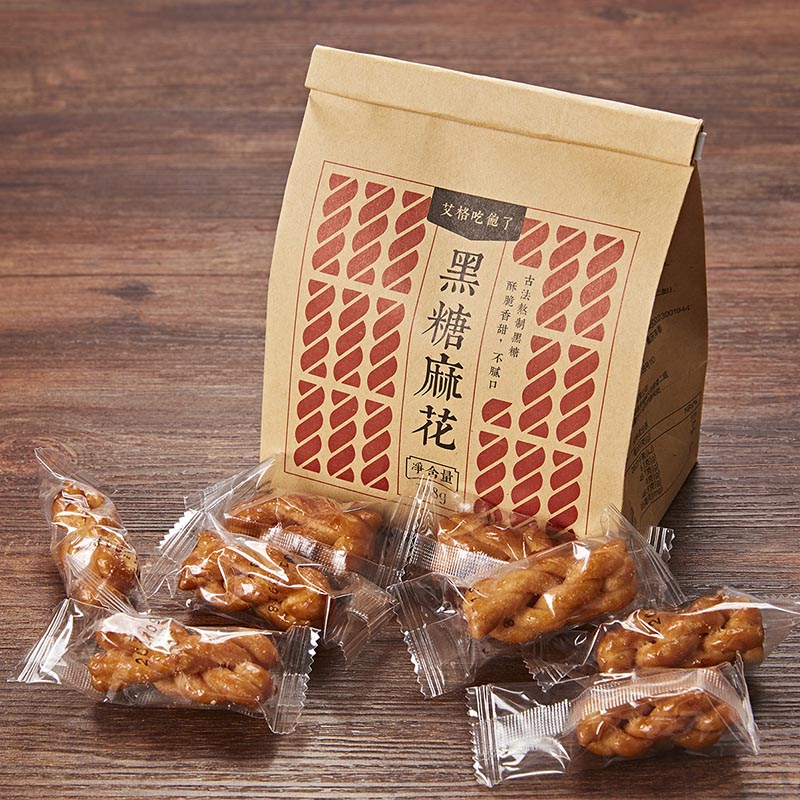 °¬¸ñ³Ô±¥ÁË ºÚÌÇÂ黨 300g*2´ü×°´«Í³ÊÖ¹¤¸âµãÖØÇìÌØ²úС³ÔÁãʳ