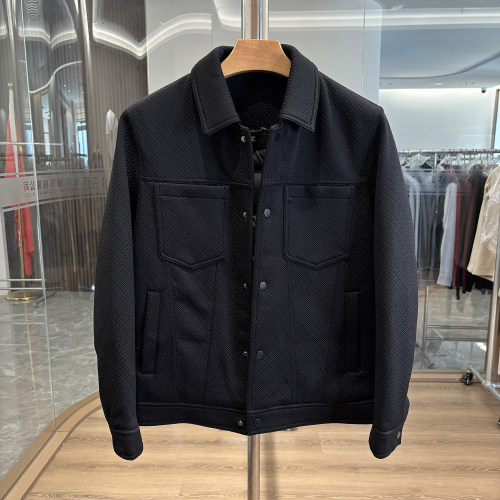 H单90白鸭绒提花肌理羽绒服外套