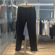 H家 新品 六维弹力 超弹直筒黑色休闲裤 秋季 男士 简约抗皱长裤
