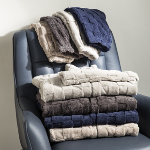 保暖舒适柔软可外穿居家服 加厚加绒毛绒秋冬款 珊瑚绒男士 睡衣冬季