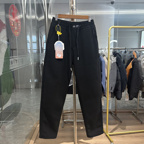 山系户外三防松紧腰软壳休闲裤