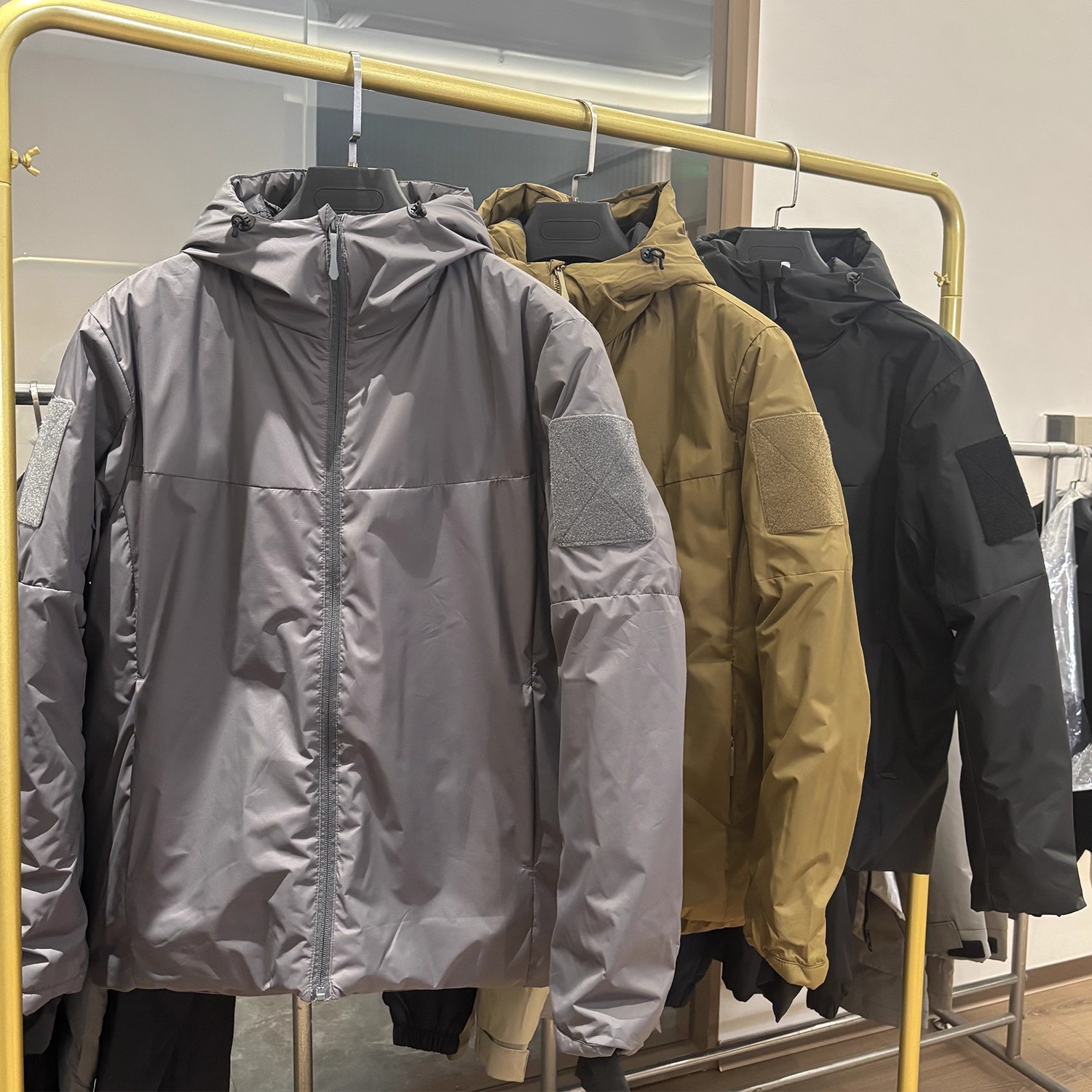 科技棉+三防面料防风防泼水棉服