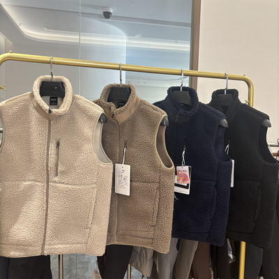 商场单男女户外立领休闲马甲背心