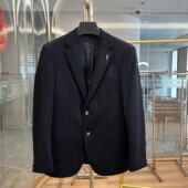 H系 男士 高端 山羊绒 新款 绵羊毛 春季 商务休闲毛呢西服外套