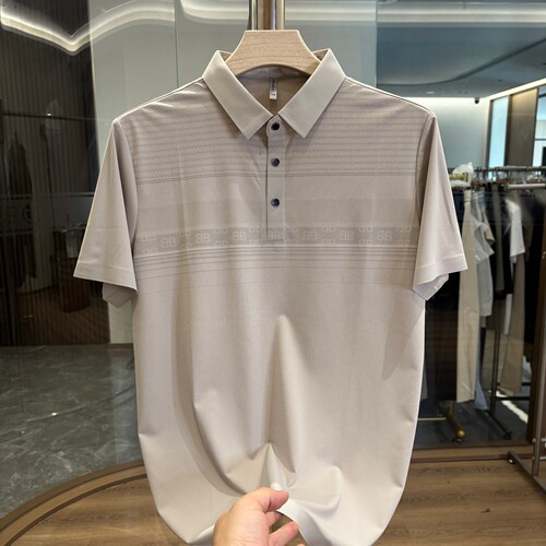 顺滑凉感降温速干短袖翻领polo衫