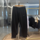 卫裤 男保暖束脚休闲运动裤 秋冬厚款 黑色工装 H家 软糯莫代尔