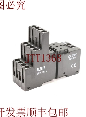 原装供应Elesta ZFA 143S，Zócalo de Relé