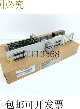 Simodrive 6SN1118-0DM21-0AA0 控制插件版本：D TOP CONDITION