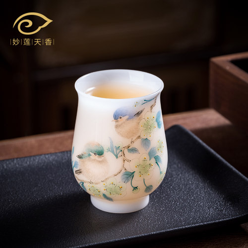 张丽娇大师手绘主人杯茶杯