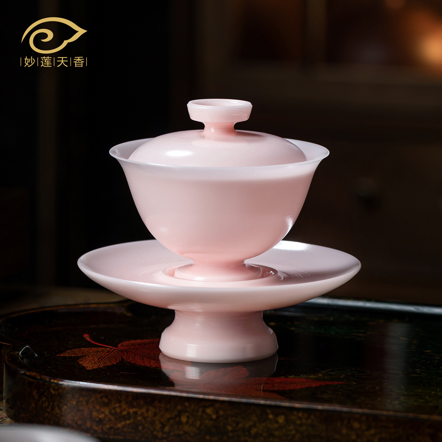 陈鹏程老师手拉坯孩儿红三才盖碗