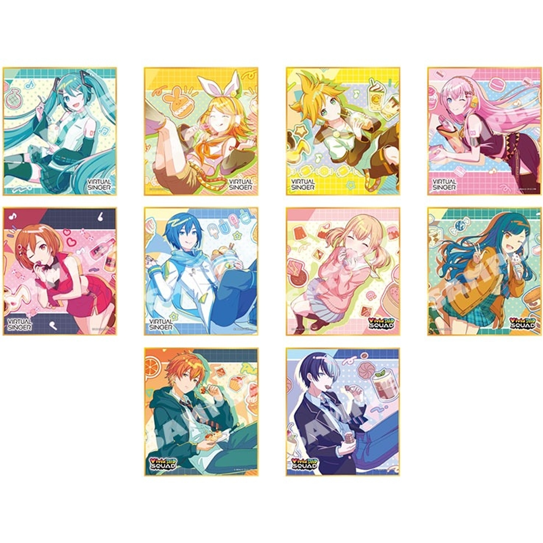 世界计划多彩舞台生日插画色纸