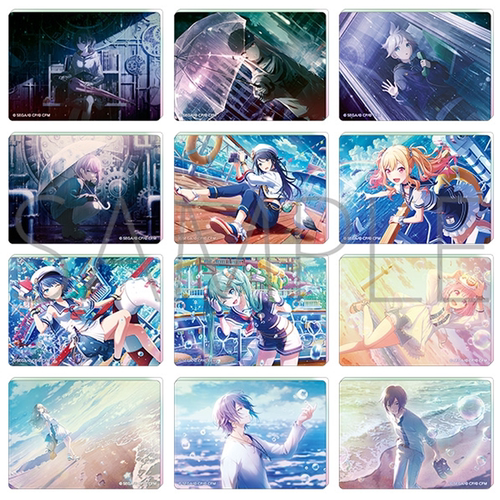 世界计划多彩舞台亚克力摆件