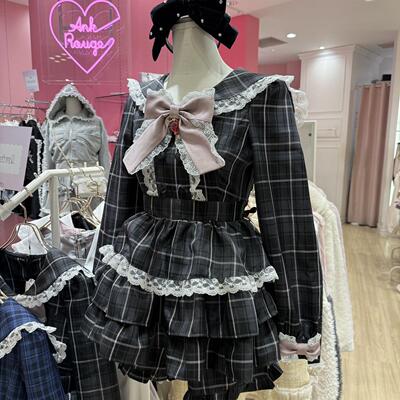 【12.22回国寄出】Ank Rouge 代购 日系 蕾服 set