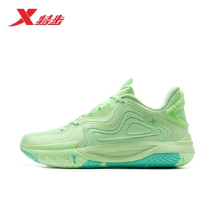 低帮耐磨减震实战球鞋 夏防滑运动鞋 男官方正品 特步侵袭TD篮球鞋