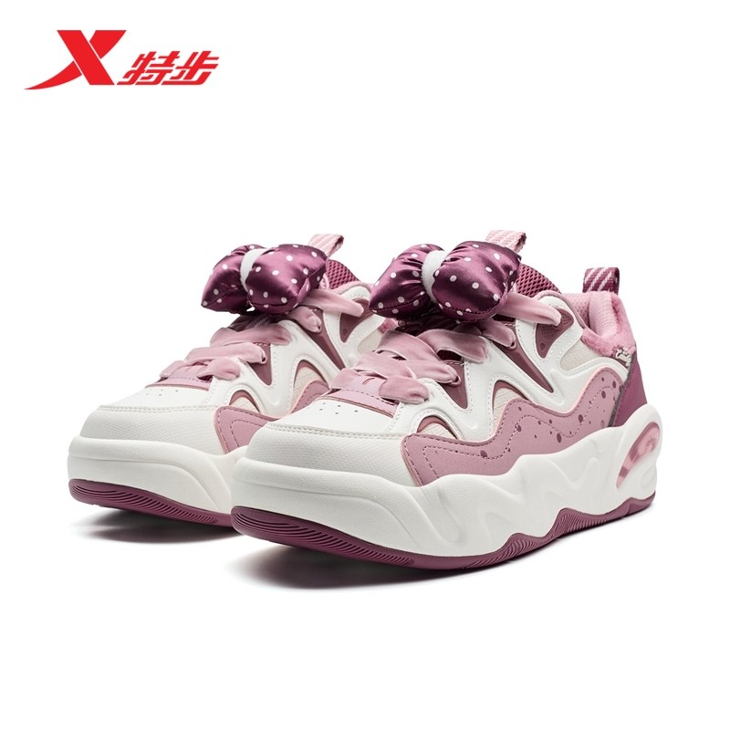 特步萌仔鞋丨女鞋板鞋2025冬季新款保暖厚底运动鞋老爹鞋休闲鞋子,运动鞋new,板鞋,淘宝优惠券,粉丝福利购,淘宝优惠卷